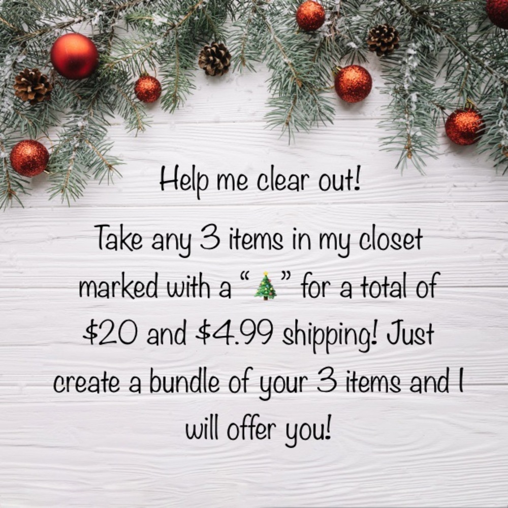 3/$20 AND $4.99 SHIPPING SALE!